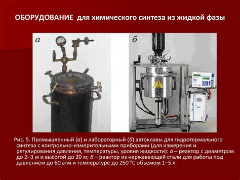 Ресурсы необходимые для химического синтеза