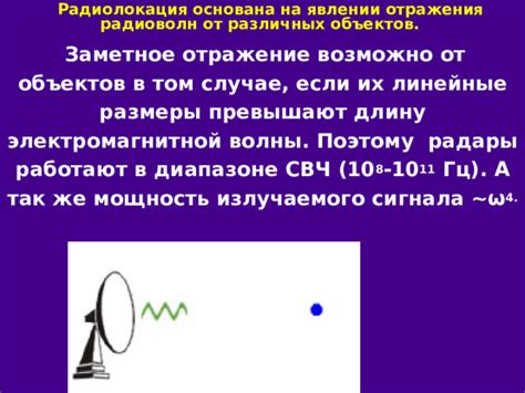 Рефлексия радиоволн от металлических поверхностей