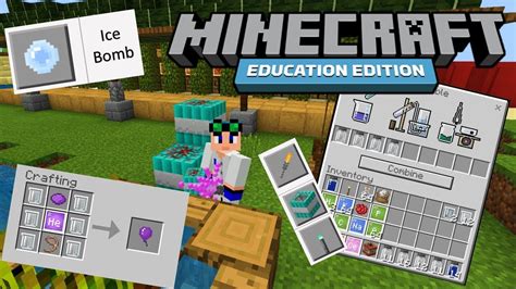 Рецепты Minecraft Education Edition