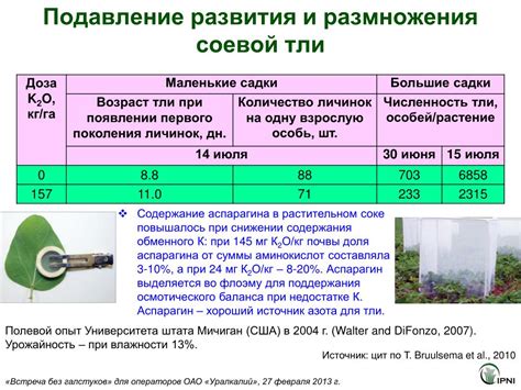 Роль калия в производстве синтетических удобрений