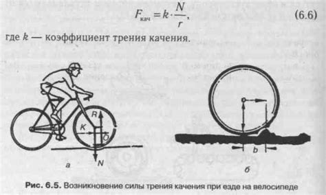 Роль коэффициента трения качения