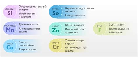 Роль микроэлементов в технологических параметрах