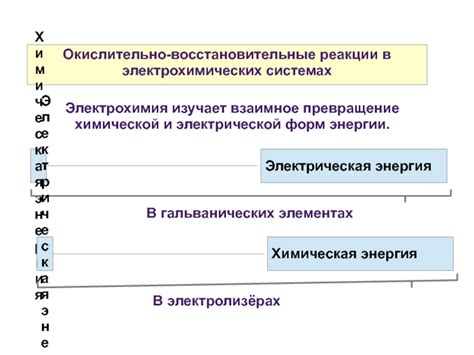 Роль переходных металл-оксидных соединений в электрохимических системах