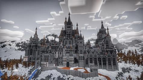 Руководство по постройке замка Леди Димитреску в Minecraft