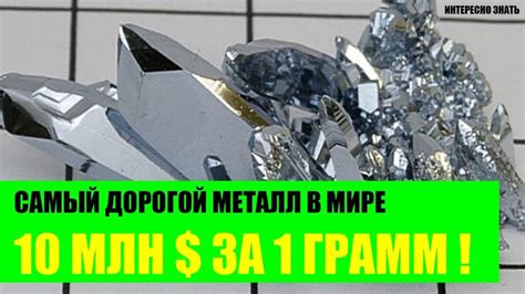 Самый популярный и дорогой металл