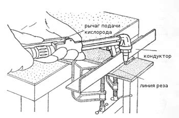 Сборка газового резака