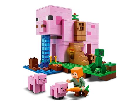 Свинья LEGO Minecraft: Приключения в мире строительства