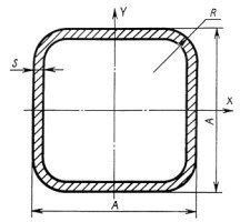 Свойства квадратной трубы 100х100х4