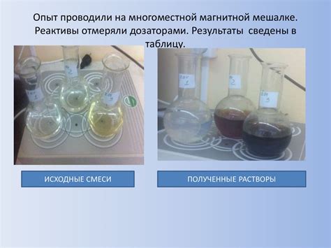 Свойства коллоидных растворов металлов