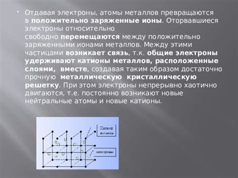 Связь между электронными слоями и характеристиками металлов