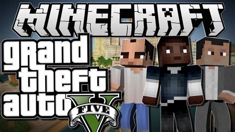 Сервер GTA 5 в Minecraft