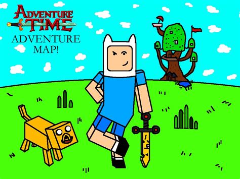 Скачать карту для майнкрафт adventure time