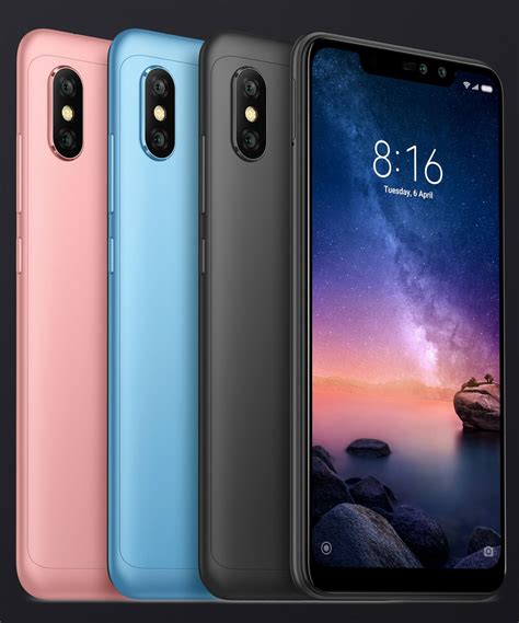 Скачивание и установка обои на телефон Xiaomi Redmi Note 6 Pro