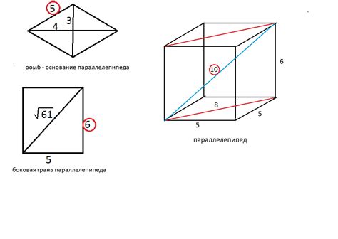 Соединение грани с основанием