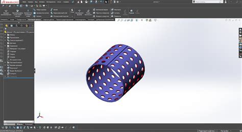 Создание развертки для диска в Solidworks