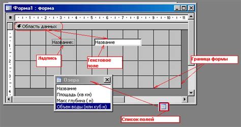 Создание формы и ее подготовка