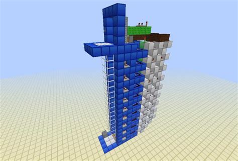 Создание функционального лифта в Minecraft без использования модов