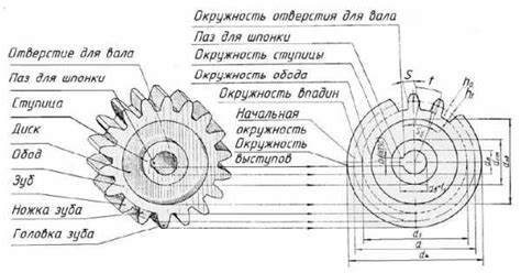 Состав и конструкция шестерни