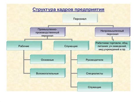 Состав и обязанности персонала