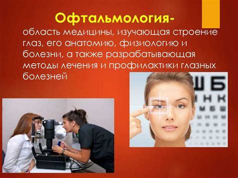 Специализация офтальмолога Степанова