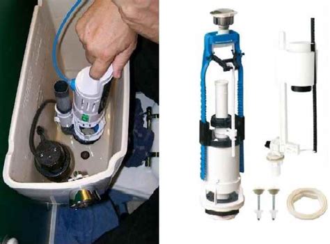 Способы ремонта арматуры сливного бачка