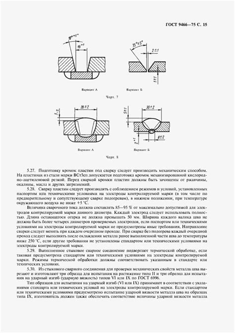 Стандарты и сертификация электродов ГОСТ 9466-75