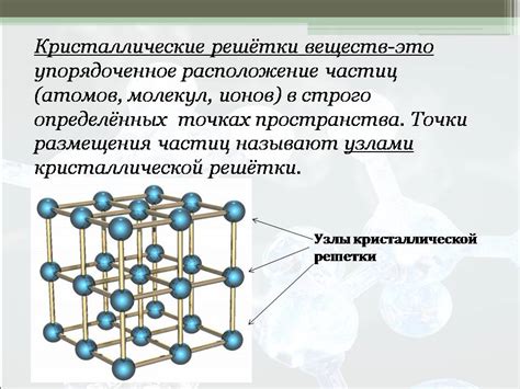 Структура кристаллической решетки металлов с низкой температурой плавления