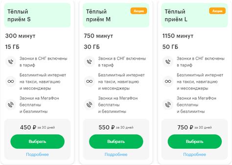 Тарифы МегаФон в Тверской области