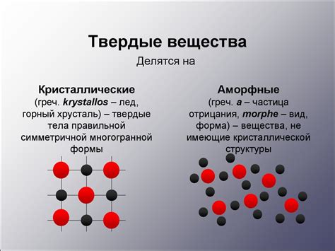 Твердое состояние металлического вещества