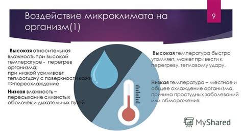 Термическое воздействие: повышенная температура и охлаждение