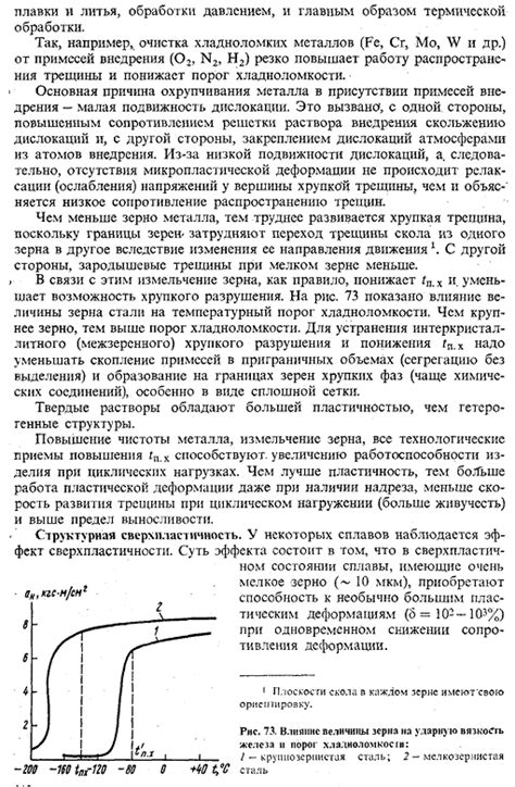 Термостабилизация и повышение прочности металла