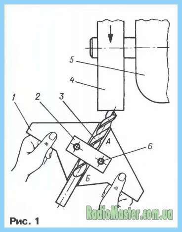 Техника затачивания сверла в форме креста