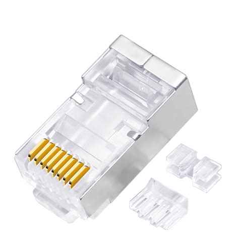 Технические характеристики металлических коннекторов RJ45 Cat 6 FTP