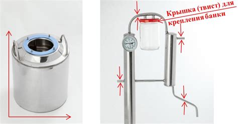 Технические характеристики перегонного куба