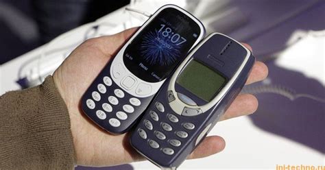 Технические характеристики телефона Nokia 3310