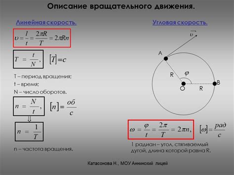 Тип подачи и скорость вращения