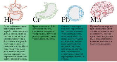 Токсикология отравление тяжёлыми металлами