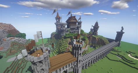 Узнайте о серверах с осадой замка в Minecraft