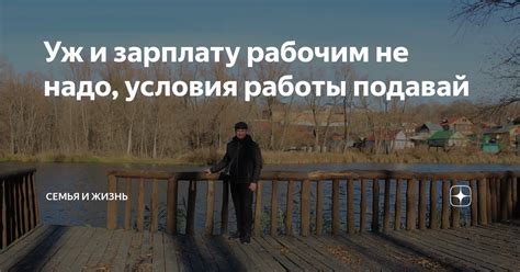 Укажите рабочие условия и зарплату