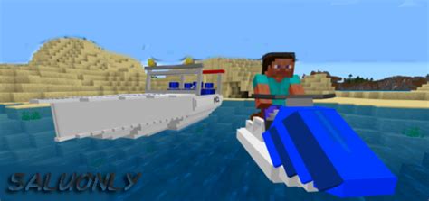 Улучшение скорости лодки в Minecraft