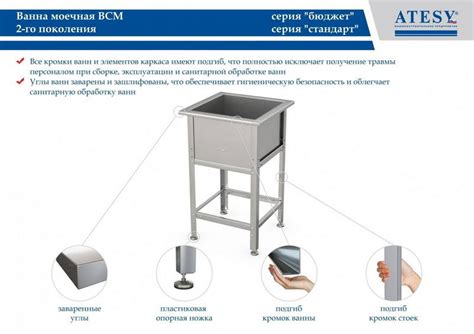 Универсальное применение: ванна ВСМ 2 700 для различных отраслей