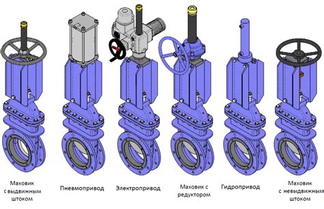 Уникальная конструкция арматуры с пневмоприводом