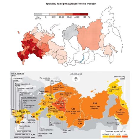 Уникальность регионов добычи