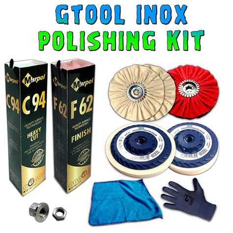 Уникальные характеристики gtool inox polishing kit