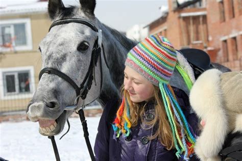 Управление лошадью с помощью уздечки