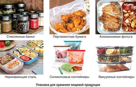 Упрощение процессов хранения продуктов питания