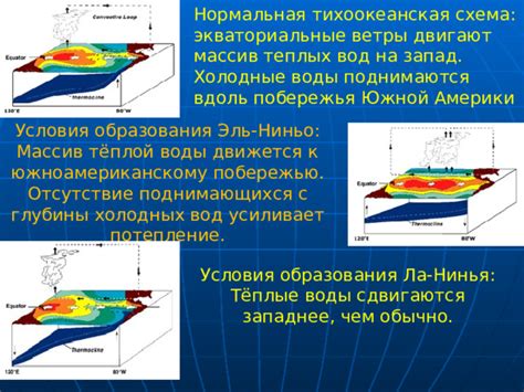 Условия для образования теплых морей