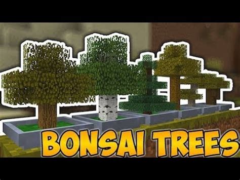 Установка и настройка мода bonsai trees