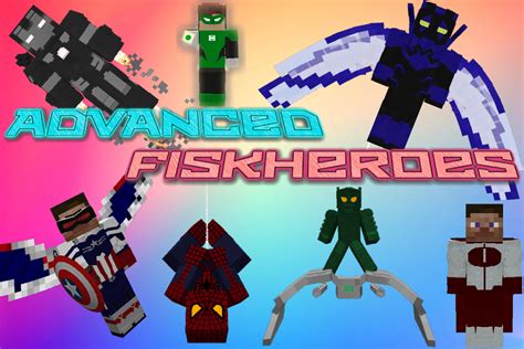 Установка мода FiskHeroes в Minecraft