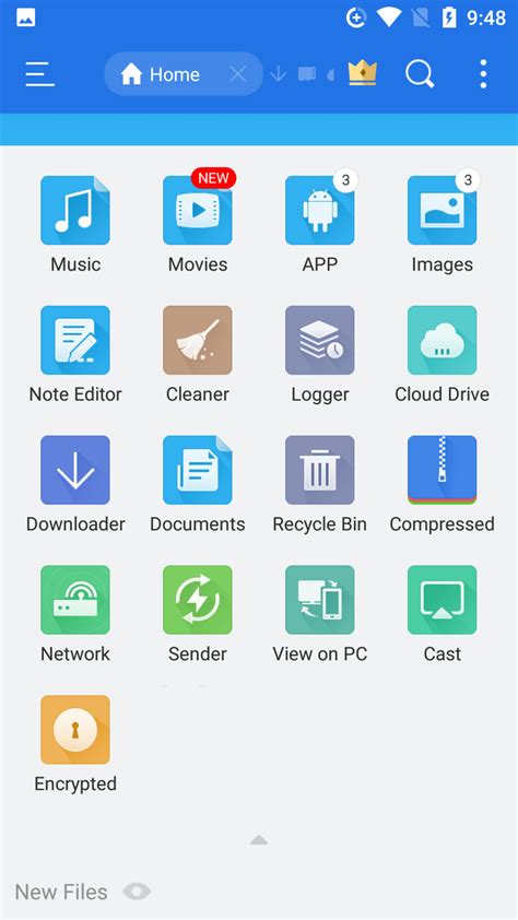 Установка ES File Explorer